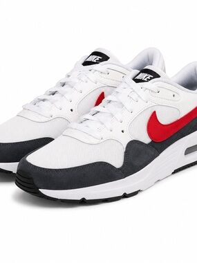 Nike Air Max SC White University Red Obsidian Sneakers Men’s Size 12 CW4555-103